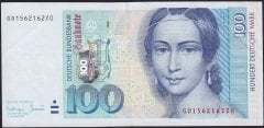 Almanya 100 Mark 1996 Çok Temiz+