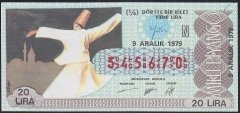 1979 9 ARALIK ÇEYREK BİLET - N SERİSİ