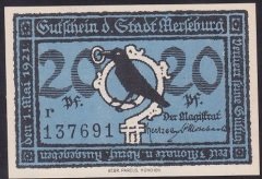 ALMANYA 20 PFENNİNG NOTGELD ÇİL