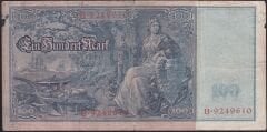 Almanya 100 Mark 1910 Temiz