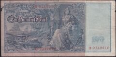 Almanya 100 Mark 1910 Temiz