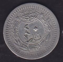 1327/8 Reşat Elgazi 40 Para