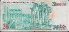 7.Emisyon 20 000 000 Lira G05 924528 Temiz