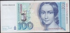 Almanya 100 Mark 1996 Çok Temiz