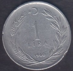 1960 YILI 1 LİRA