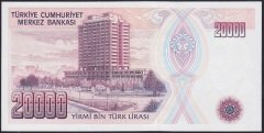 7.EMİSYON 1.TERTİP 20000 LİRA D77 522317 ÇİL