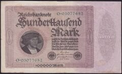 Almanya 100.000 Mark 1923 Çok Temiz+