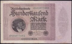 Almanya 100.000 Mark 1923 Çok Temiz+