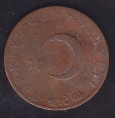 1961 Yılı 10 Kuruş