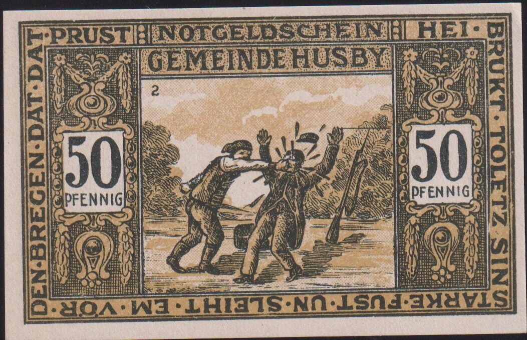 Almanya 50 Pfennig Notgeld 1921 Çil