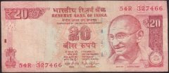 HİNDİSTAN 20 RUPEES 2015 TEMİZ eski kağıt para değerleri