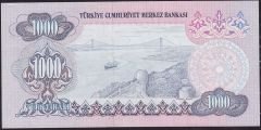 6.Emisyon 1.Tertip 1000 Lira C07 278079 Çilaltı