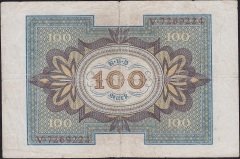 Almanya 100 Mark 1920 Çok Temiz+