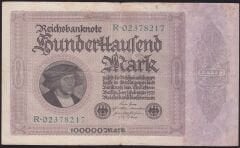 Almanya 100.000 Mark 1923 Çok Temiz