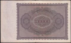 Almanya 100.000 Mark 1923 Çok Temiz