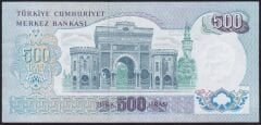 6.Emisyon 2.Tertip 500 Lira Z91 612715 Çok Temiz+