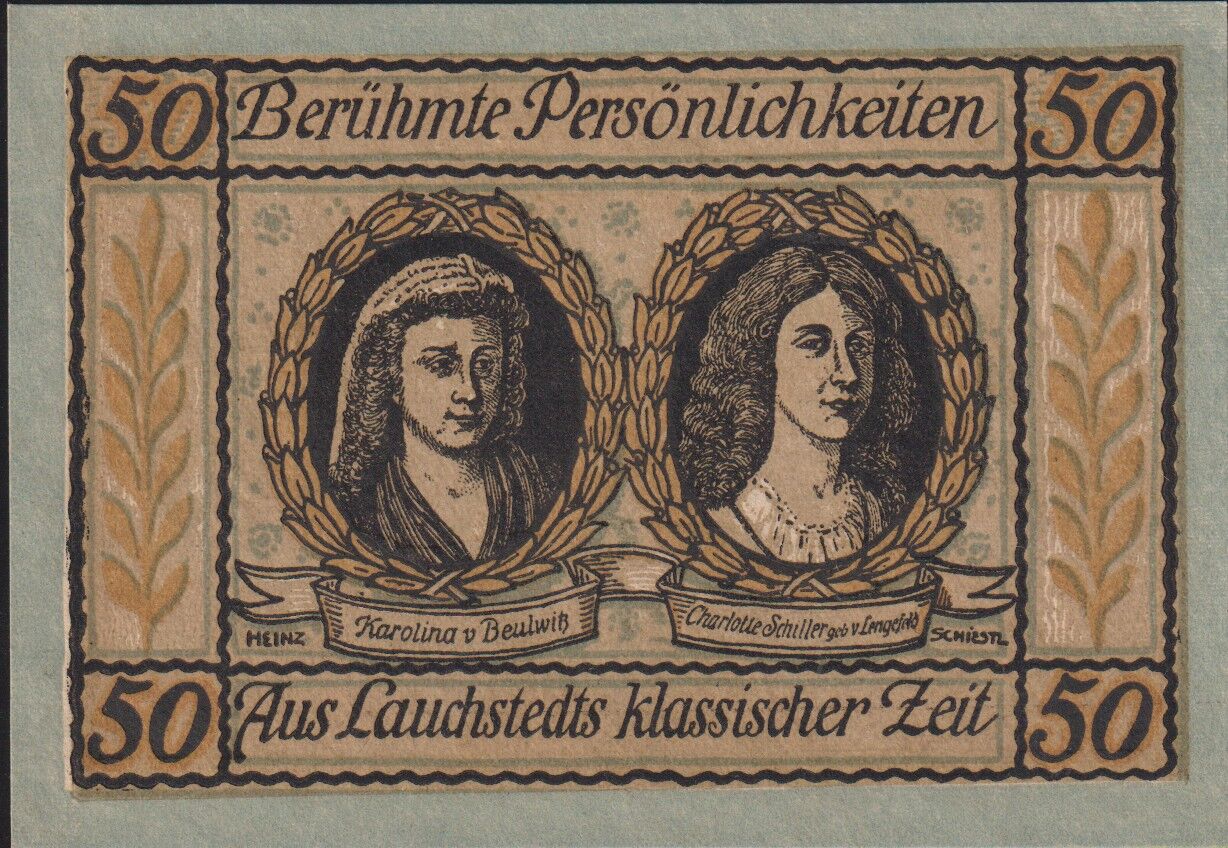 Almanya 50 Pfennig Notgeld 1921 Çil