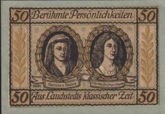 Almanya 50 Pfennig Notgeld 1921 Çil