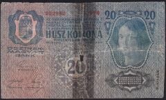 Avusturya Macaristan 20 Korona 1913 Haliyle