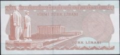 6.Emisyon 3.Tertip 20 Lira G18 363459 Çilaltı Çil