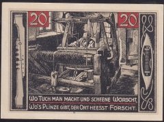 ALMANYA 20 PFENNİNG NOTGELD 1921 ÇİL eski paralar nereye satılır