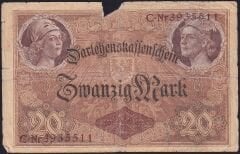 Almanya 20 Mark 1914 Haliyle