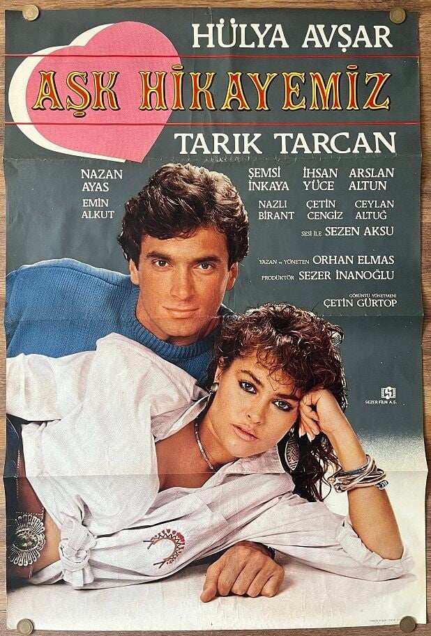 Hülya Avşar - Tarık Tarcan - Aşk Hikayemiz - Film Afişi