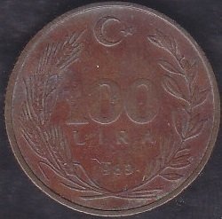 1989 YILI 100 LİRA