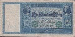 Almanya 100 Mark 1910 Haliyle