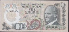 6.EMİSYON 2.TERTİP 100 LİRA G62 659454 ÇÇT +