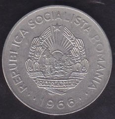 ROMANYA 1 LEU 1966