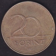 Macaristan 20 Forint 2012