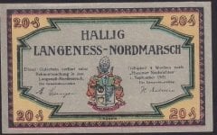 ALMANYA 20 PFENNİNG NOTGELD 1921 ÇİL