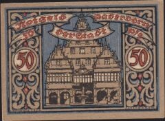 Almanya 50 Pfennig Notgeld 1920 Çil