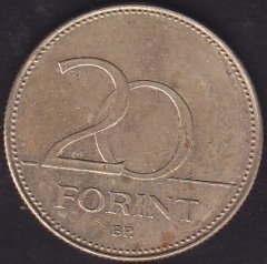 Macaristan 20 Forint 2014