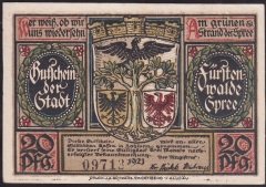 ALMANYA 20 PFENNİNG NOTGELD 1920 ÇİL