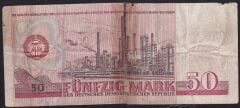 Demokratik Almanya 50 Mark 1971 Haliyle