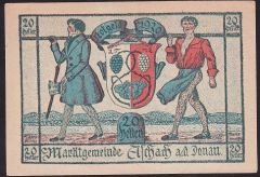 Avusturya 20 Heller Notgeld 1920 Çil