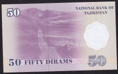 Tacikistan 50 Diram 1999 Çil Pick 13 DD0007677