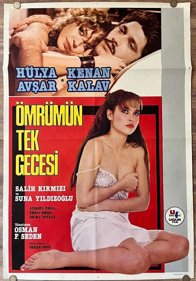 Hülya Avşar - Kenan Kalav - Ömrümün Tek Gecesi - Film Afişi