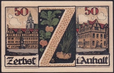 ALMANYA 50 PFENNİNG NOTGELD 1921 ÇİL