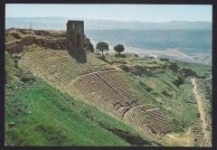 BERGAMA AKROPOL TİYATROSU - KARTPOSTAL