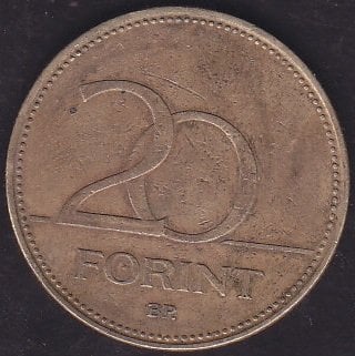 Macaristan 20 Forint 1993