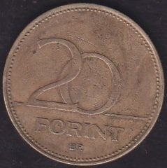 Macaristan 20 Forint 1993