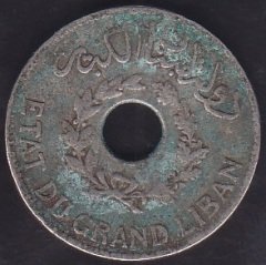 LÜBNAN 1 PIASTRE 1925