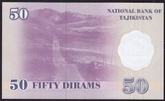 Tacikistan 50 Diram 1999 Çil Pick 13 DD0007700