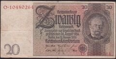 Almanya 20 Mark 1929 Temiz+