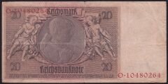 Almanya 20 Mark 1929 Temiz+