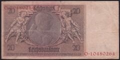 Almanya 20 Mark 1929 Temiz+