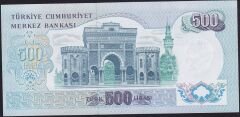 6.Emisyon 2.Tertip 500 Lira N03 345474 Çilaltı Çil